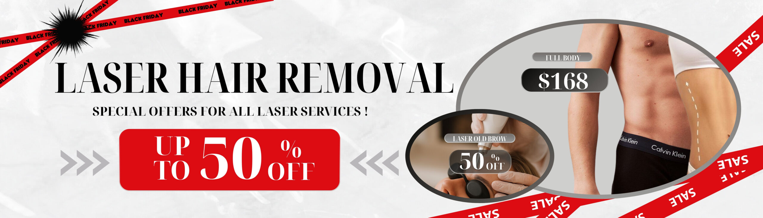 Laser Hair Removal Black Friday Sale